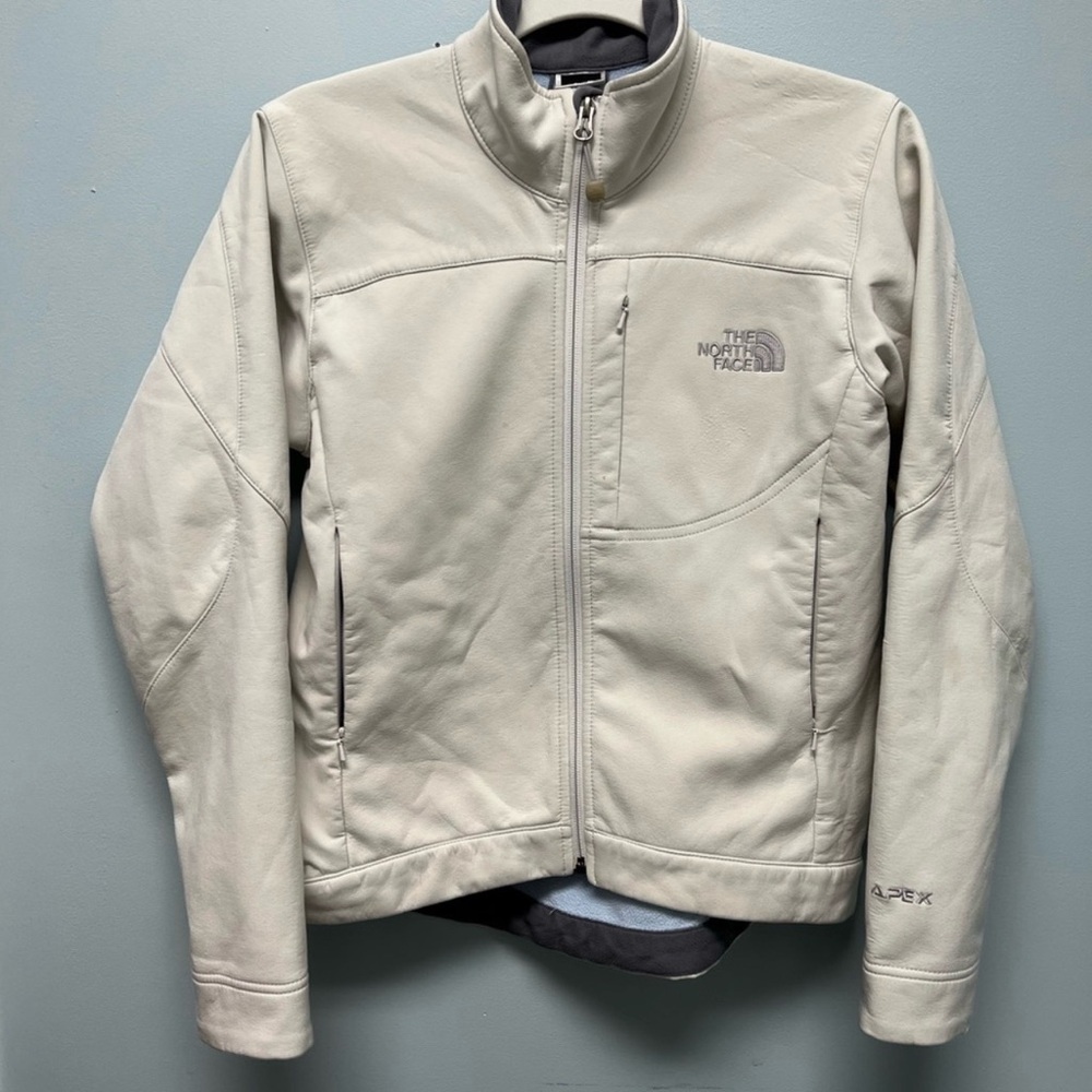 The North Face Women’s White Apex Bionic Jacket Size XS
